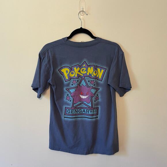 Pokémon L Gengar blue purple Limited Edition Collectors #89 Gengar t-shirt - Picture 6 of 8